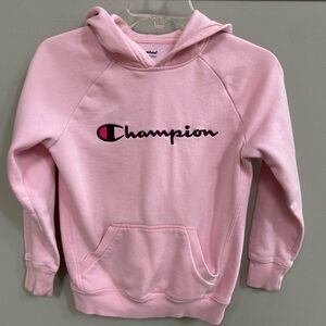 Kids Champion Pink Hoodie